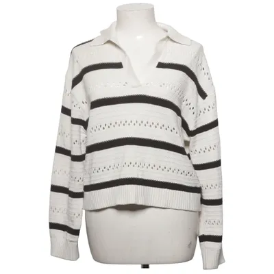 Pull-over (Blanc, Noir) de Pigalle Acrylique, Coton