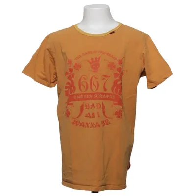 T-shirt (Geel, Oranje) van 667 Elastaan, Organisch katoen