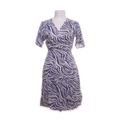 Omlottklänning (Blå, Vit) från Dedicated