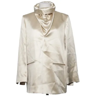 Blus (Beige) från Totême Acetat, Viskos, Ull