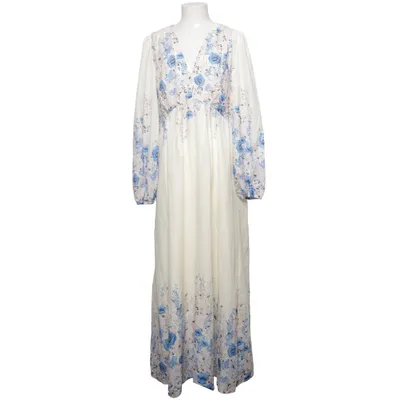Maxi dress (White, Blue, Purple) from Neo Noir Elastane, Polyester