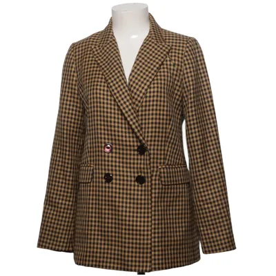 Blazer (Marron, Noir) de King Louie Polyester, Viscose