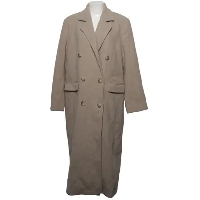 Frakke (Beige) fra My Essential Wardrobe Polyester, Uld