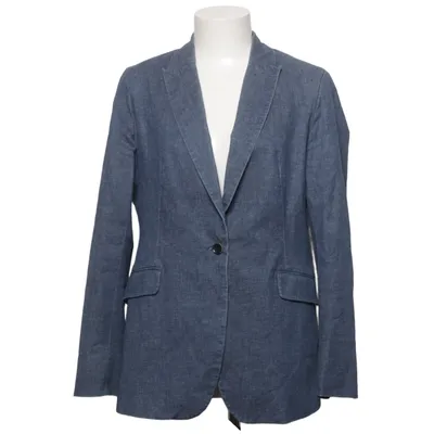 Blazer (Blauw) van Tatuum Elastaan, Organisch katoen, Polyester