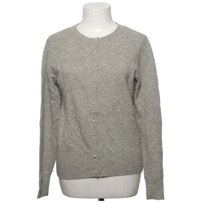 Cardigan (Gris) de Carla F Polyamide, Laine