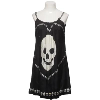 Dress (Black, White) from Charlotte Sparre Silk