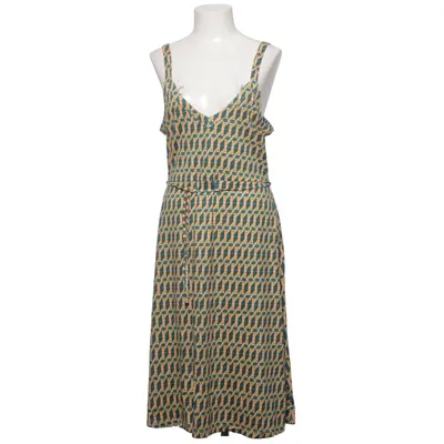 Jurk (Groen, Geel, Meerkleurig) van King Louie Elastaan, Viscose