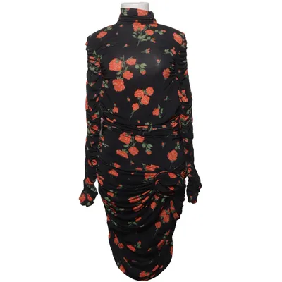 Jurk (Zwart, Meerkleurig) van Magda Butrym x H&M Polyamide, Elastaan