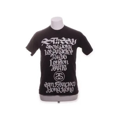 T-shirt (Svart, Vit) från Stüssy Bomull