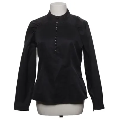Blouse (Black) from Just Polyamide, Polyester, Viscose