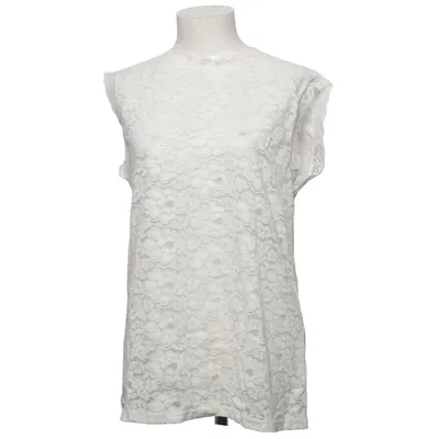 Topp (Vit) från One Two & Luxzuz Bomull, Elastan, Polyamid, Polyester, Viskos