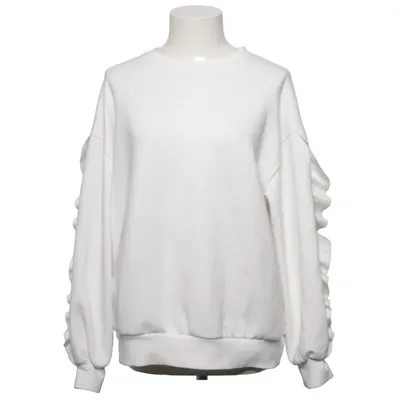 Collegetröja (Vit) från Aikha Elastan, Polyester, Viskos