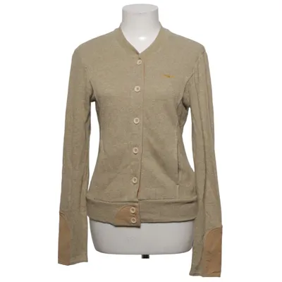 Cardigan (Beige) from Aeronautica Militare Cotton, Linen, Viscose