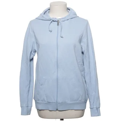 Hoodie (Blue) from Janina Cotton, Polyester, Viscose