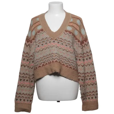 Tröja (Beige, Flerfärgad) från Zara Akryl, Polyamid, Polyester, Ull
