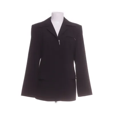 Jacket (Black) from Vittoria Verani Elastane, Polyester, Wool
