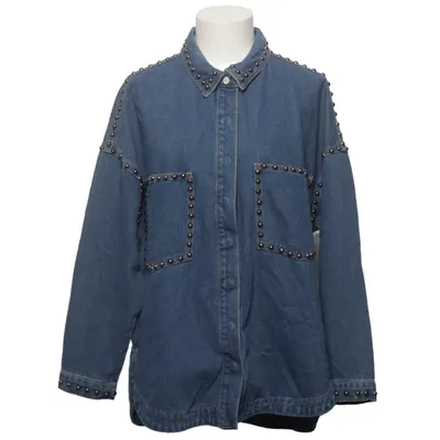 Denim jacket (Blue) from Marta du Chateau Cotton, Polyester, Viscose