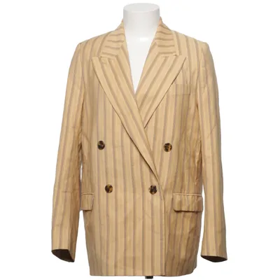 Blazer (Beige, Marron) de Acne Studios Acétate, Coton, Viscose, Laine