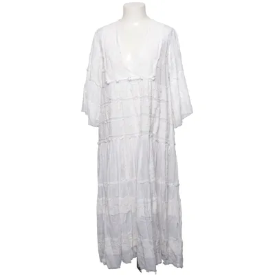 Robe (Blanc) de Agencies Turquoise Coton