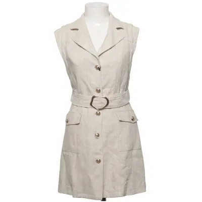 Gilet (Beige) van MOTF Linnen, Polyester, Viscose