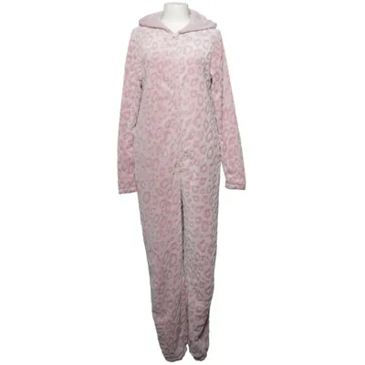 Freizeit Overall (Pink, Weiß) von Loungeable Polyester