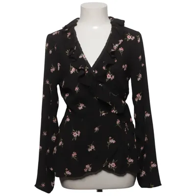 Wikkelblouse (Zwart, Roze, Groen) van Ecote