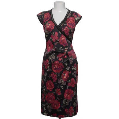Robe portefeuille (Noir, Rouge, Multicolore) de Karen Millen Acétate, Élasthane, Polyamide