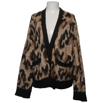 Cardigan (Beige, Sort, Brun) fra By Malene Birger Akryl, Mohair, Polyamid