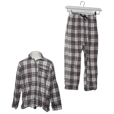 Pyjamas (Vit, Röd, Blå) från Time to Lounge Bomull
