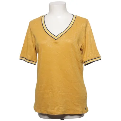 T-shirt (Jaune) de Garcia Coton, Fibre métallique, Polyester