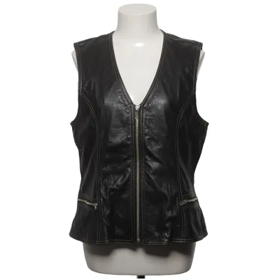 Leren vest (Parallel) van Hollies Parallel Leer