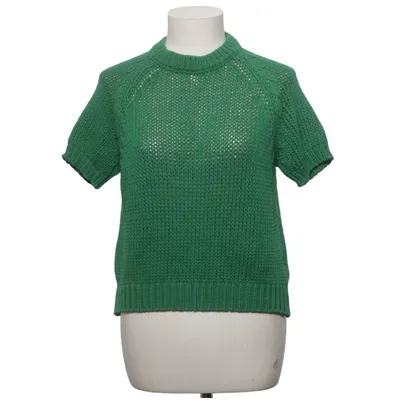 Top (Groen) van Massimo Dutti Katoen, Polyester