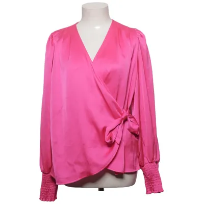 Wrap blouse (Pink) from Co'Couture Polyester