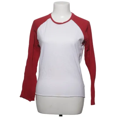 Baseballtröja (Vit, Röd) från Your Turn Bomull