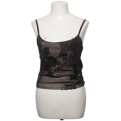 Tanktop (Zwart) Elastaan, Polyester