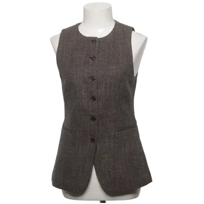 Suit vest (Brown) from H&M Elastane, Polyester, Viscose