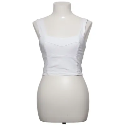 Crop top (Vit) från Abercrombie & Fitch Linne, Viskos