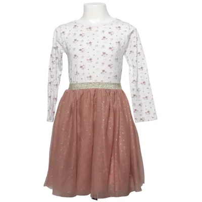 Klänning (Vit, Rosa, Flerfärgad) från Kiki & Koko Bomull, Elastan, Polyester