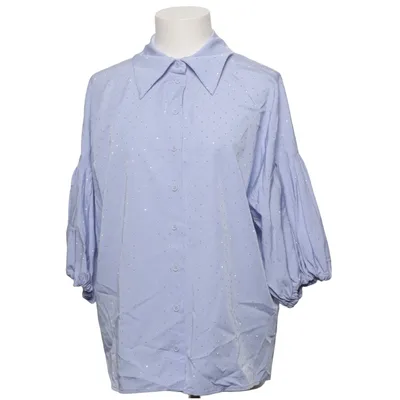 Chemise à manches courtes (Bleu) de Motel Coton, Polyester