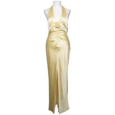 Neckholderkleid (Gelb) von Gina Tricot Elasthan, Recyceltes Polyester