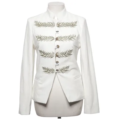 Blazer (Hvid) fra Chica London Polyester