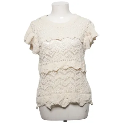 Top (Beige) fra Object Bomuld