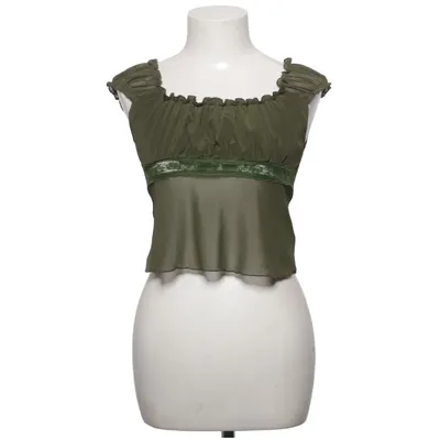 Top (Green) from Romwe Elastane, Polyester