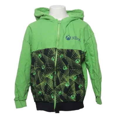 Hoodie (Green, Black) from Xbox Cotton, Elastane