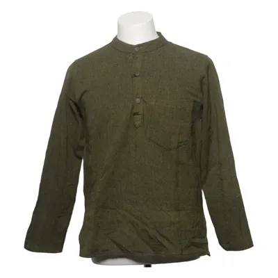 Henley shirt (Groen) van Zapata Collection Katoen