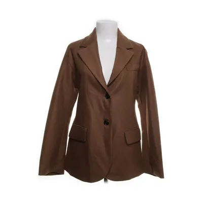 Blazer (Bruin) van Mango Polyester, Viscose, Polyamide, Wol