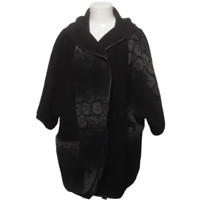 Jacket (Black, Gray) from Position Polyester, Wool