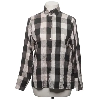 Chemise en flanelle (Noir, Blanc) de Kurt Kellermann Soie