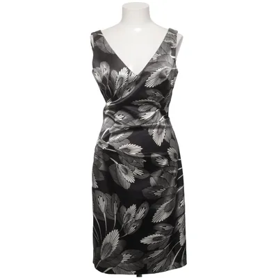 Klänning (Svart, Vit) från Maggy London Elastan, Polyester