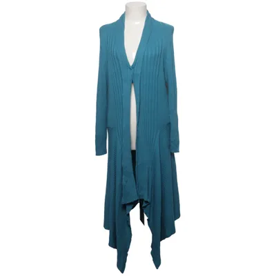 Cardigan (Blue) from Wico Cotton, Polyamide, Viscose